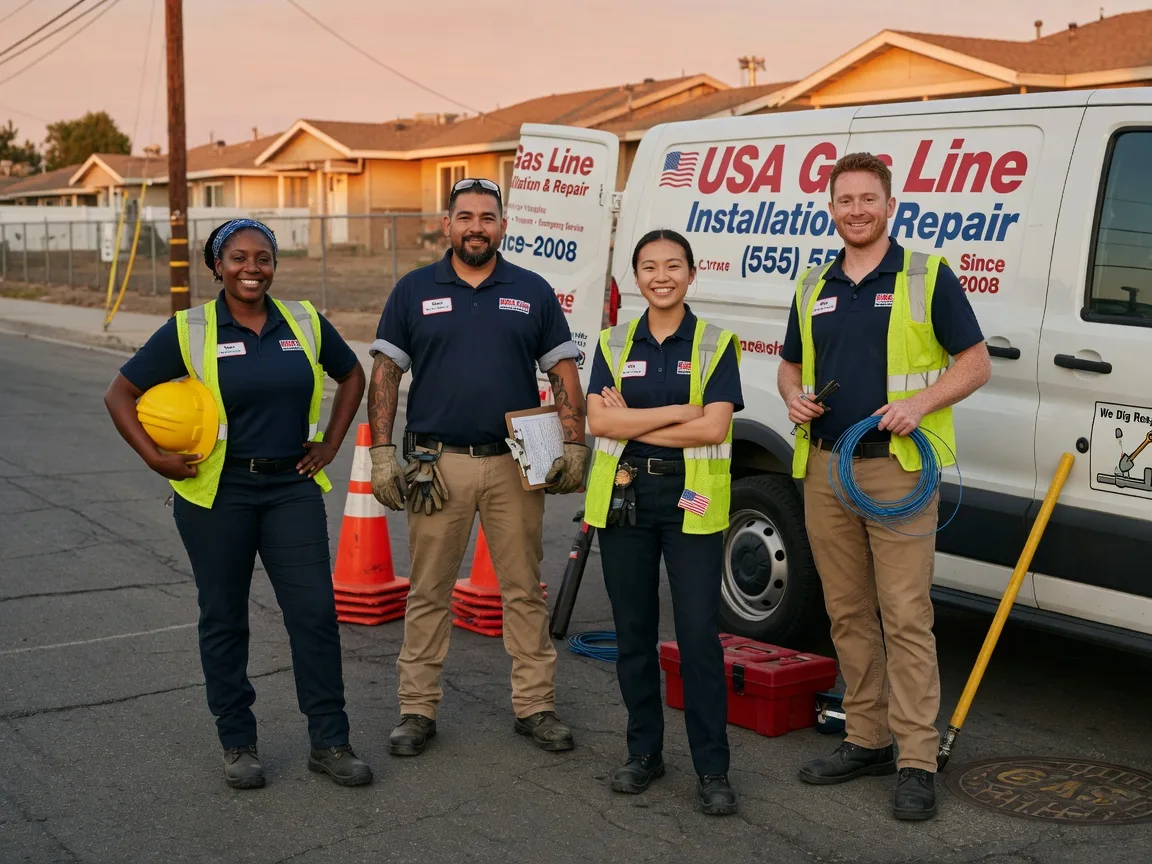 Gas Line Installation company in Garrison, ND